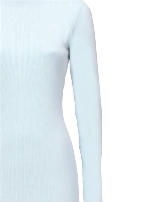 Woman stretch-cotton knit dress Marques'Almeida | RST24DR0370JRRLIGHT BLUE